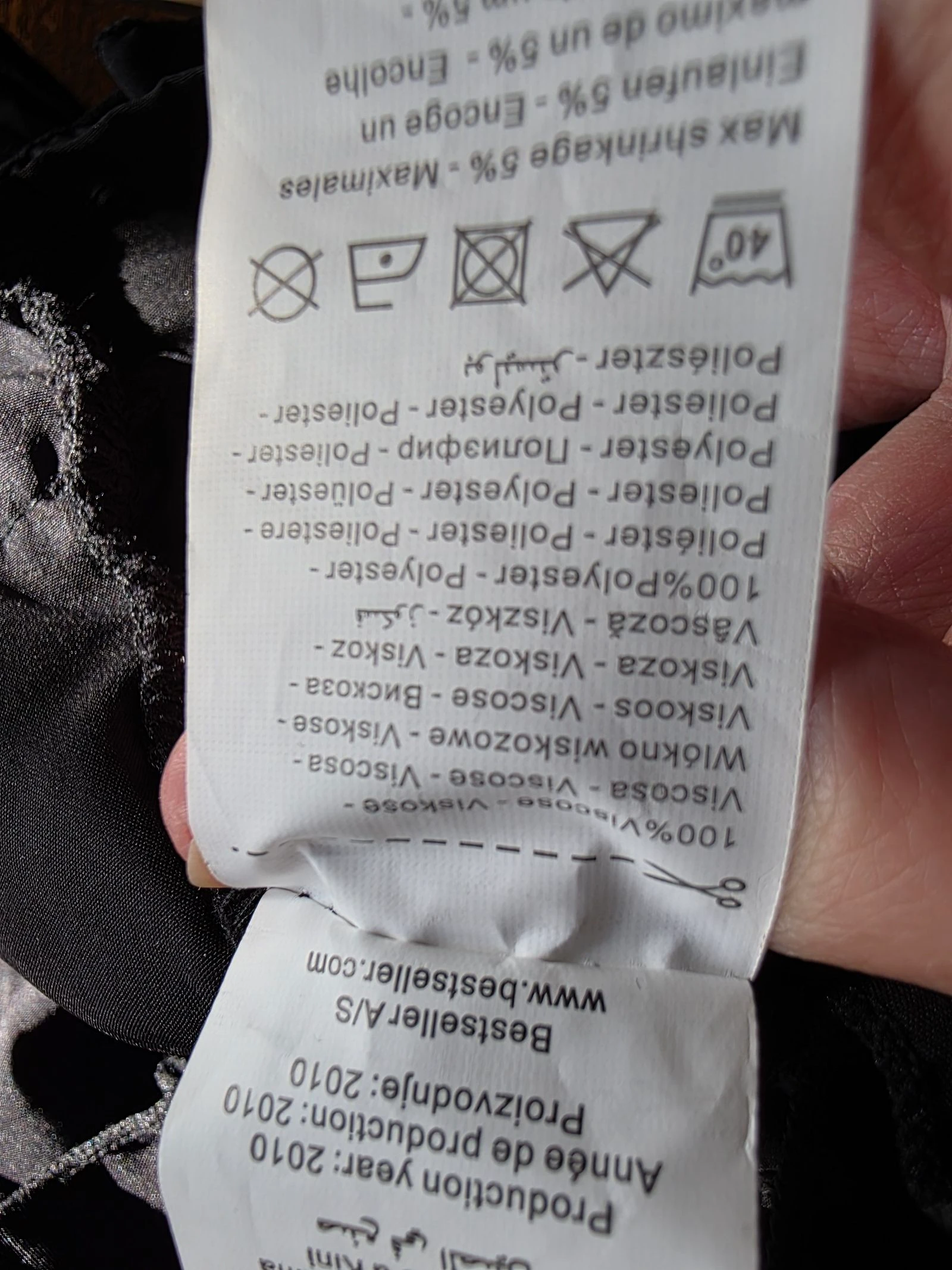 Tweekleurige maritieme jurk met ruches Vero Moda - Nieuw met etiket - Maat 34 klein 36 – photo 11